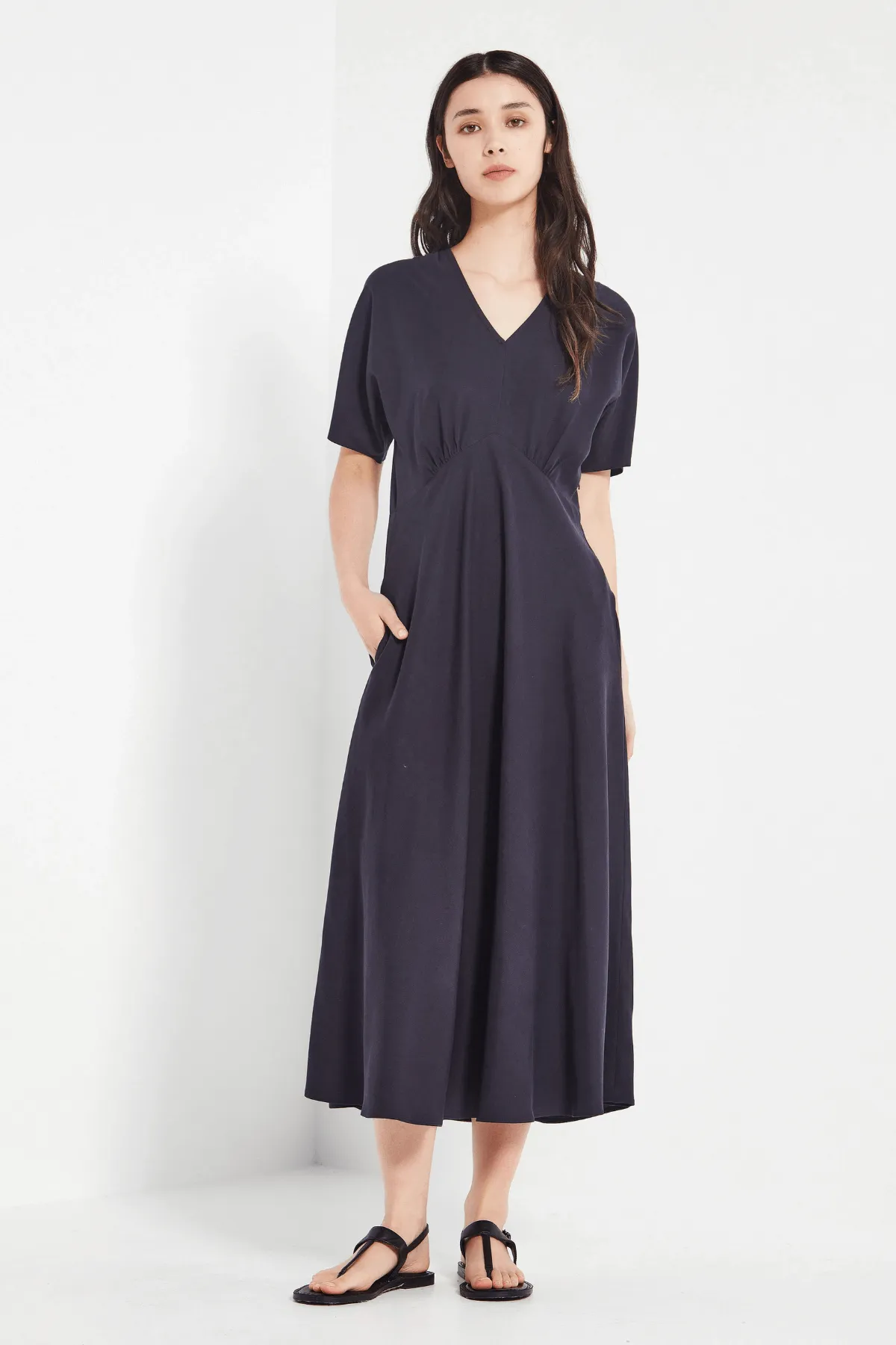 AMALFI DRESS NAVY