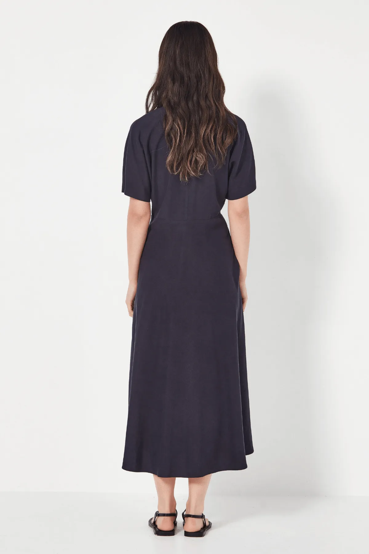 AMALFI DRESS NAVY