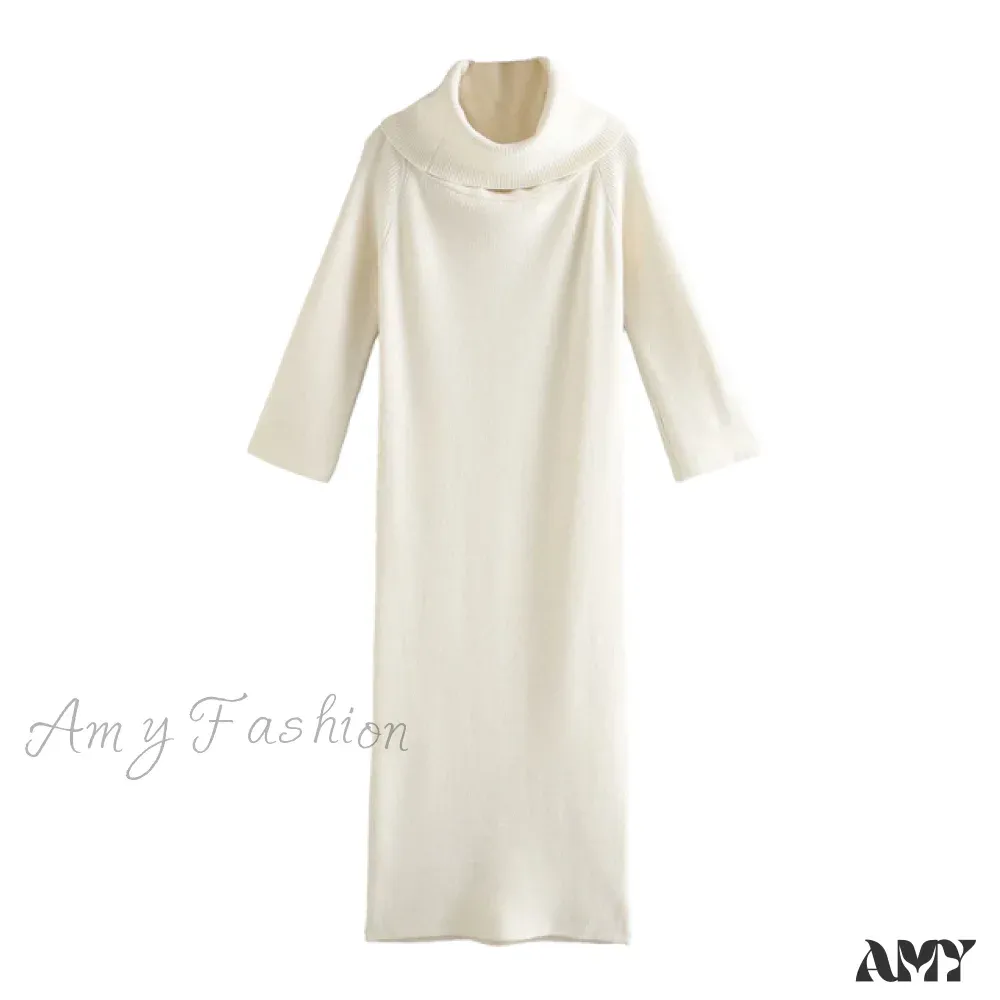 Amy Fashion - Fashion Ladies Slim Chic Female Dress