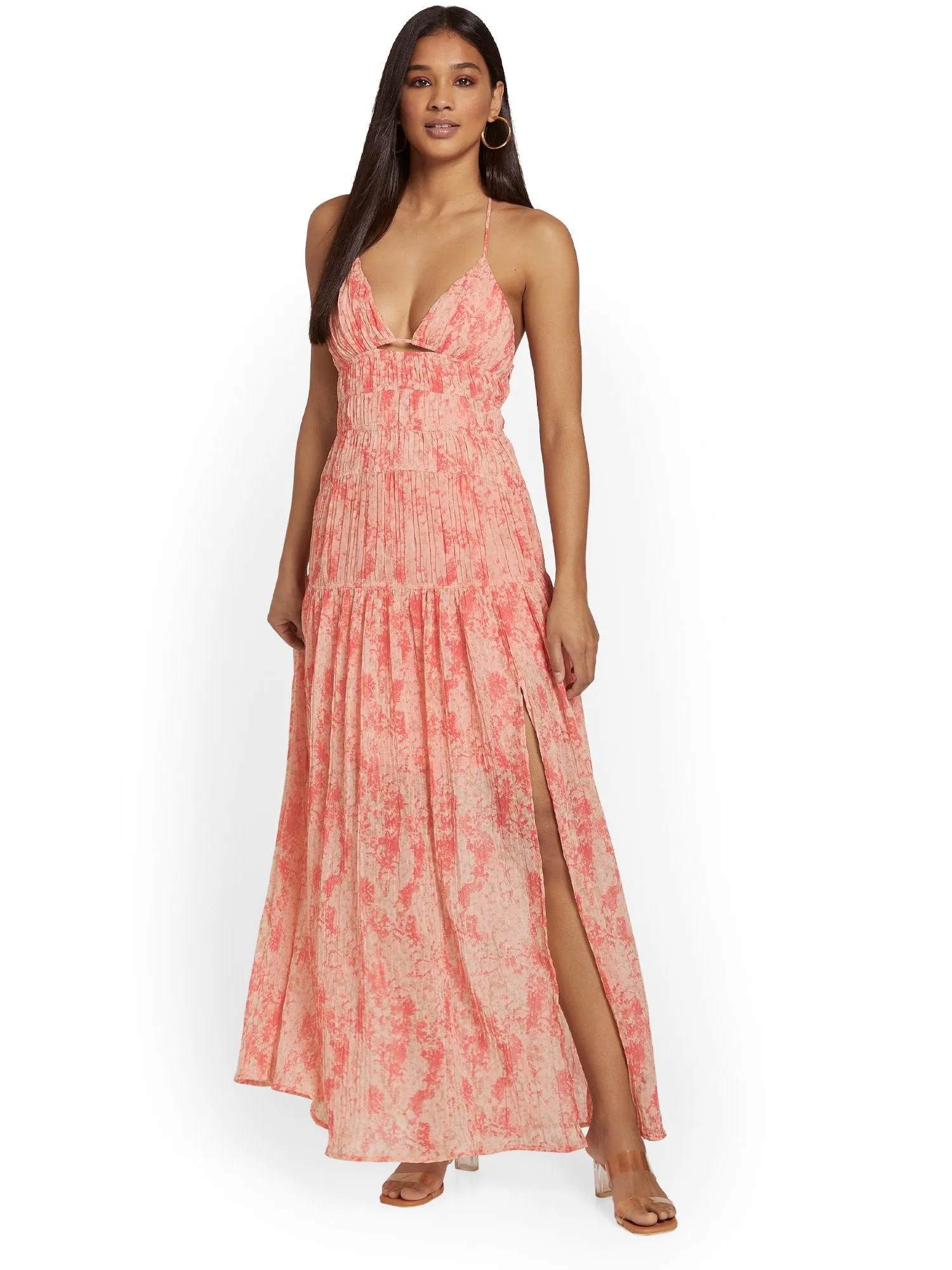 ASTR The Label Floral-Print Pleated Maxi Dress - Brands We Love