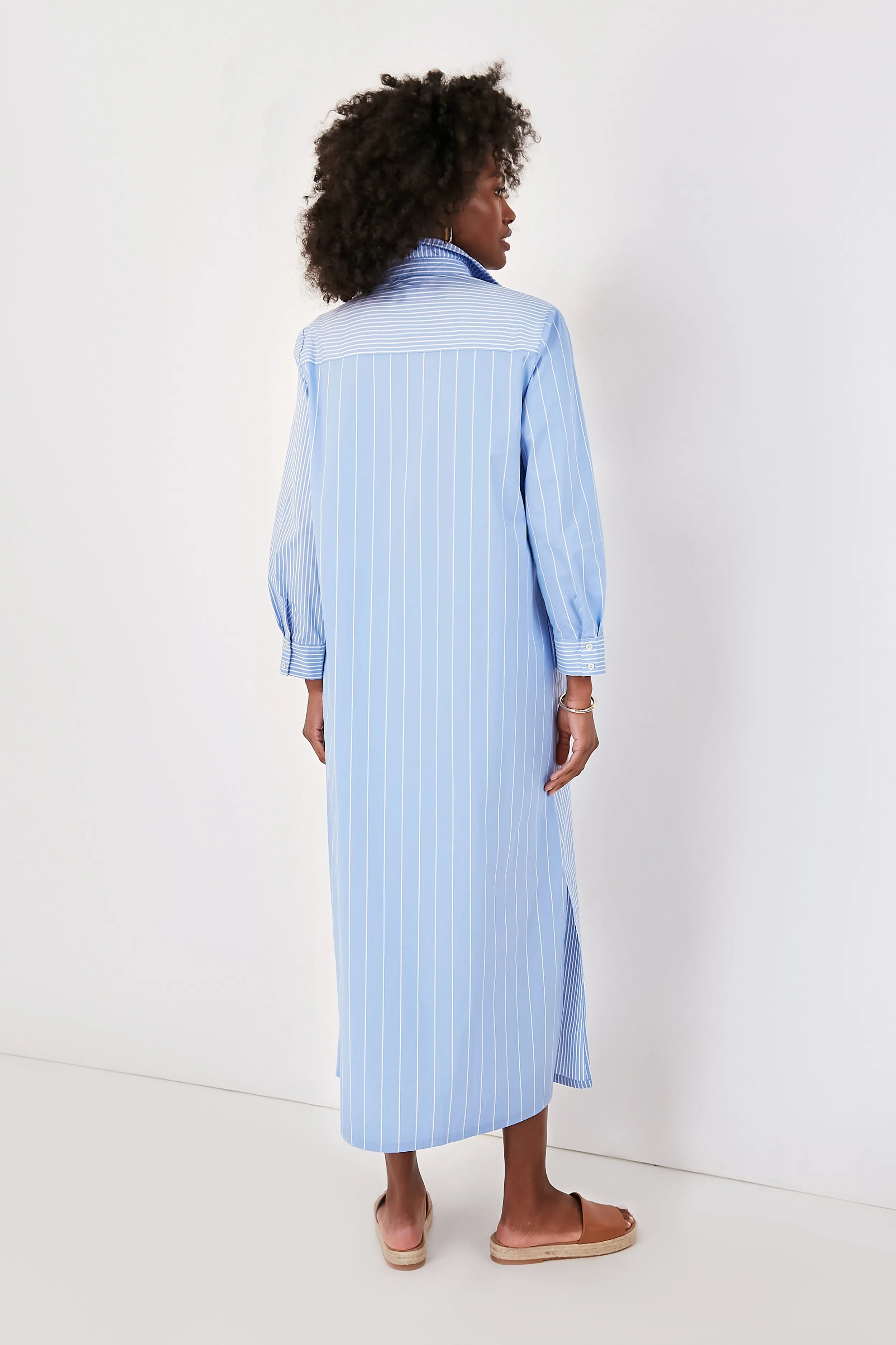 Blue Stripe Chessie Dress