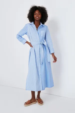 Blue Stripe Chessie Dress