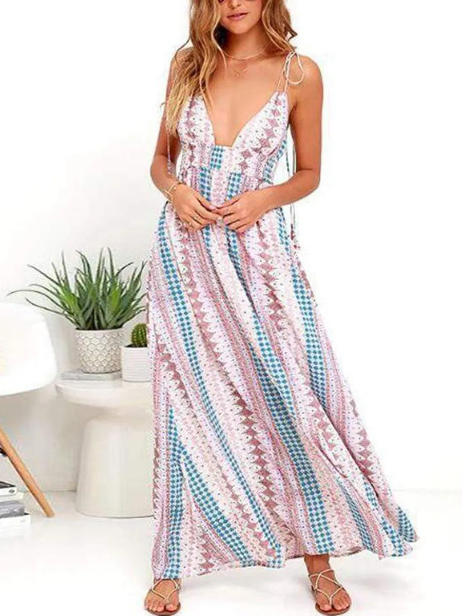 Bohemian Print Dress