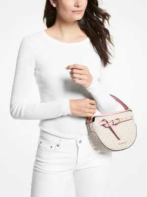 Emilia Medium Logo Shoulder Bag