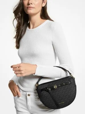 Emilia Medium Logo Shoulder Bag