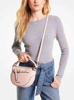 Emilia Medium Logo Shoulder Bag