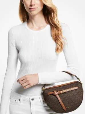 Emilia Medium Logo Shoulder Bag