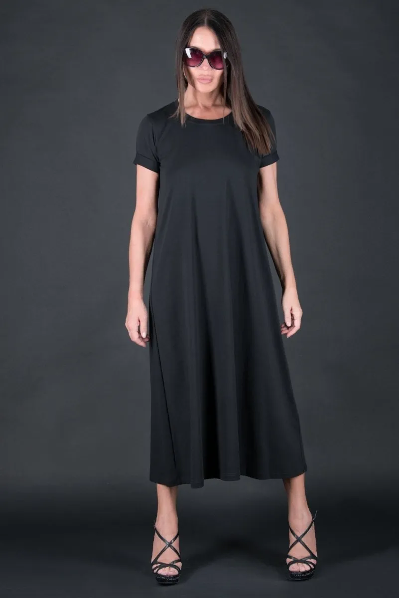 EMY Black Summer Cotton Dress ON SALE