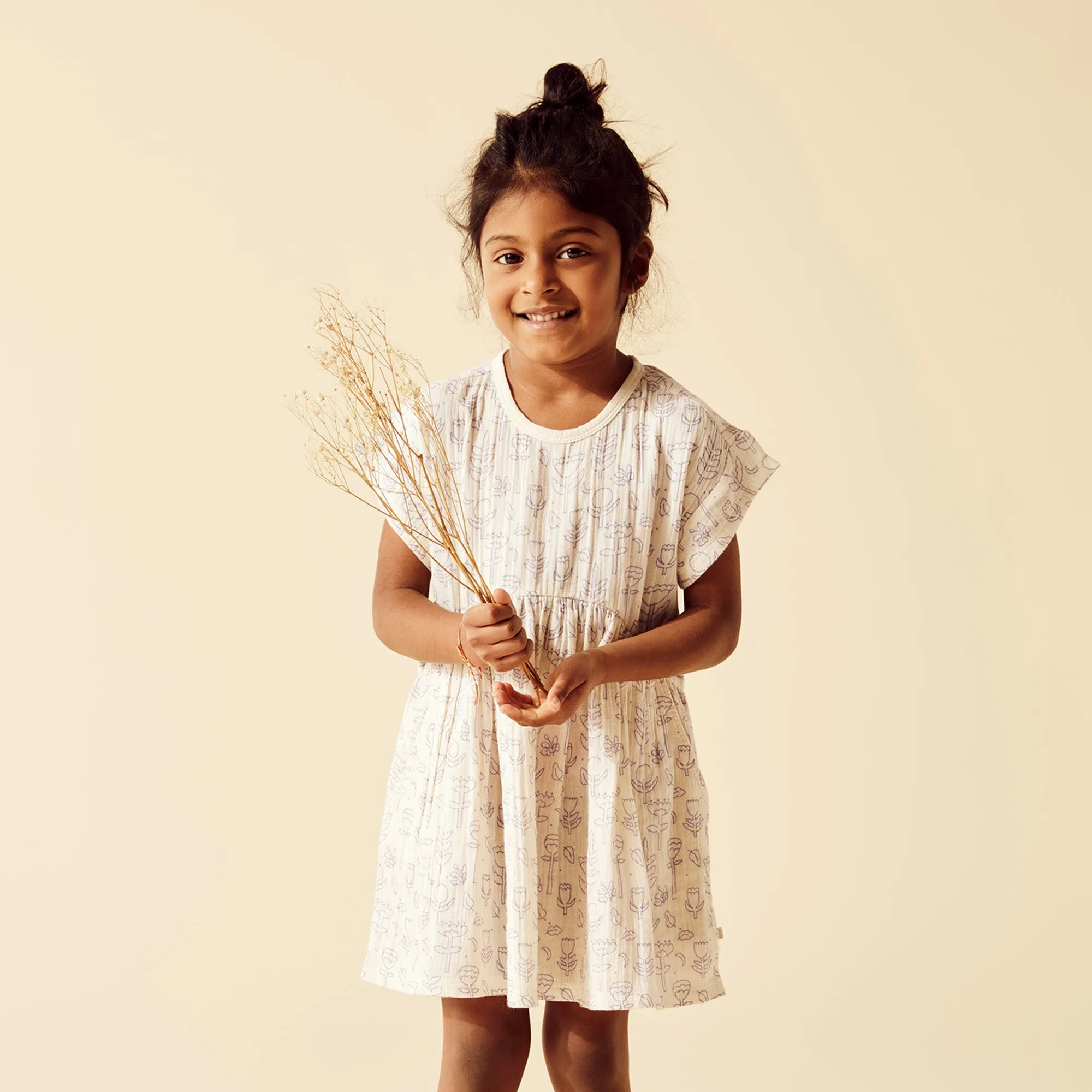 Flow Organic Crinkle Dress