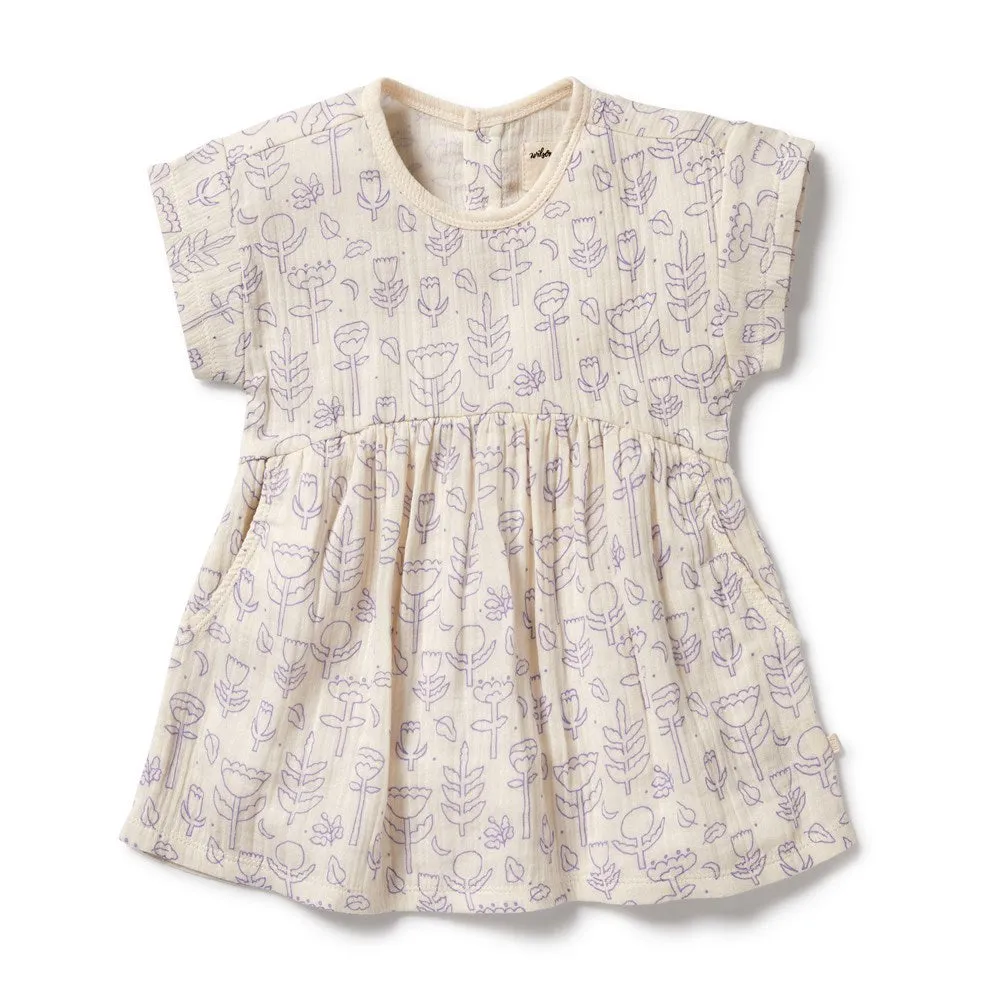 Flow Organic Crinkle Dress