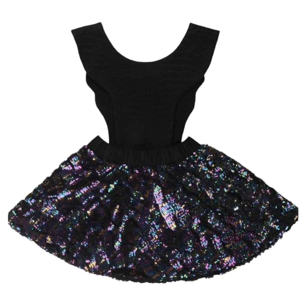 GLITTER BIRD DRESS