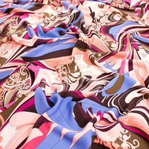 Ice Wash Prints Design-690 Pink & Blue