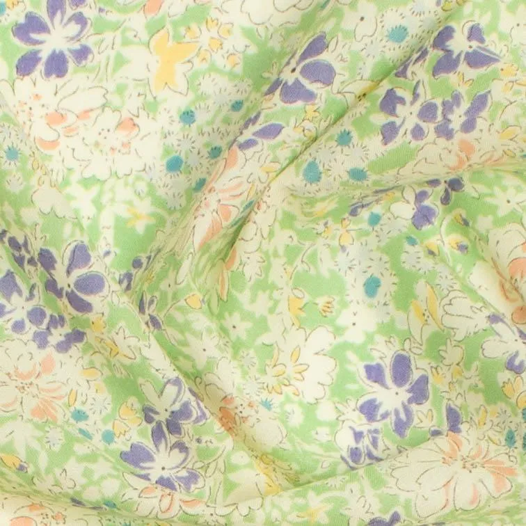 Japanese Pure Cotton Lawn Floral Prints Design-79