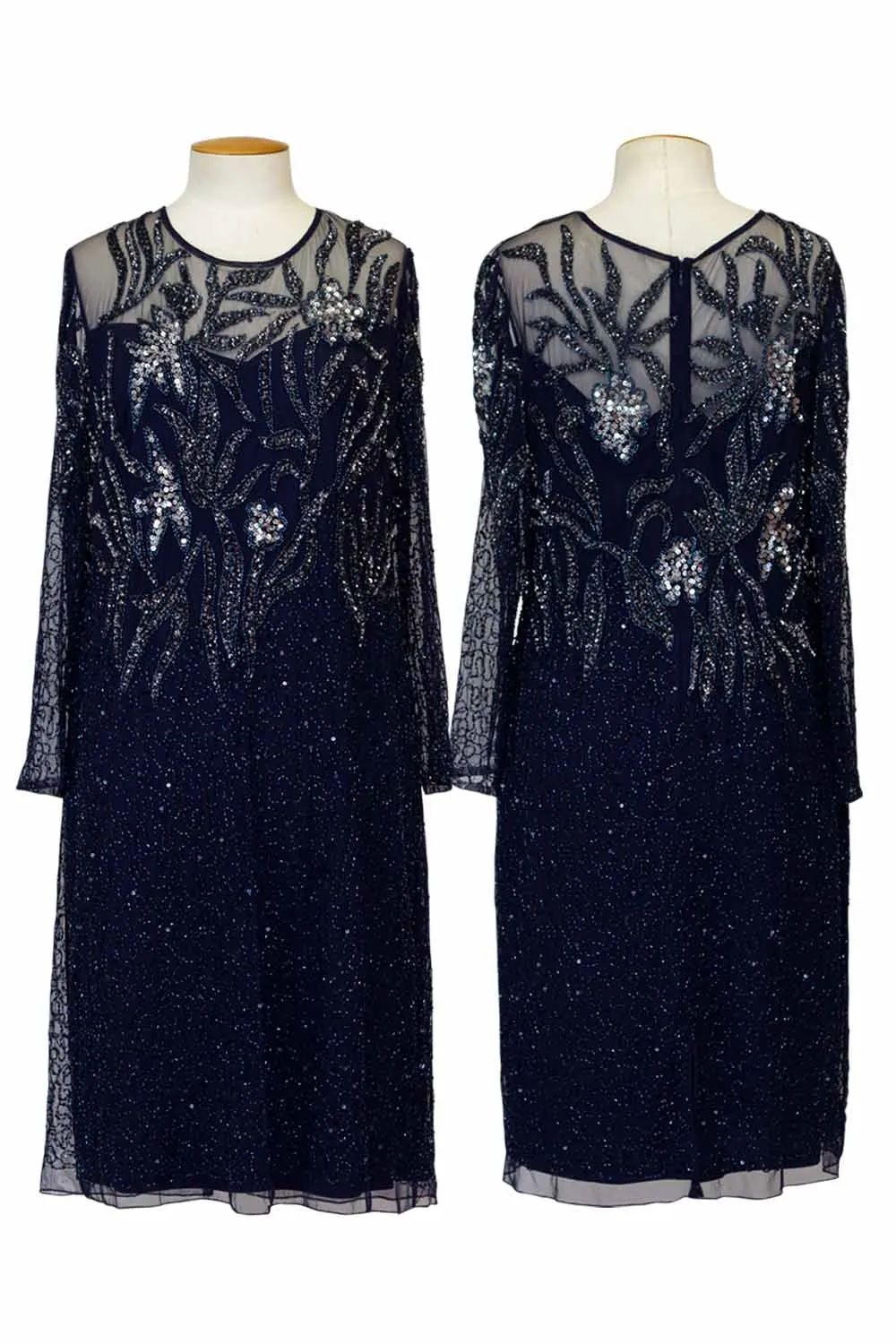 Layla Jones / Jesse Harper JH0340 - L/S Beaded Dress Exclusive