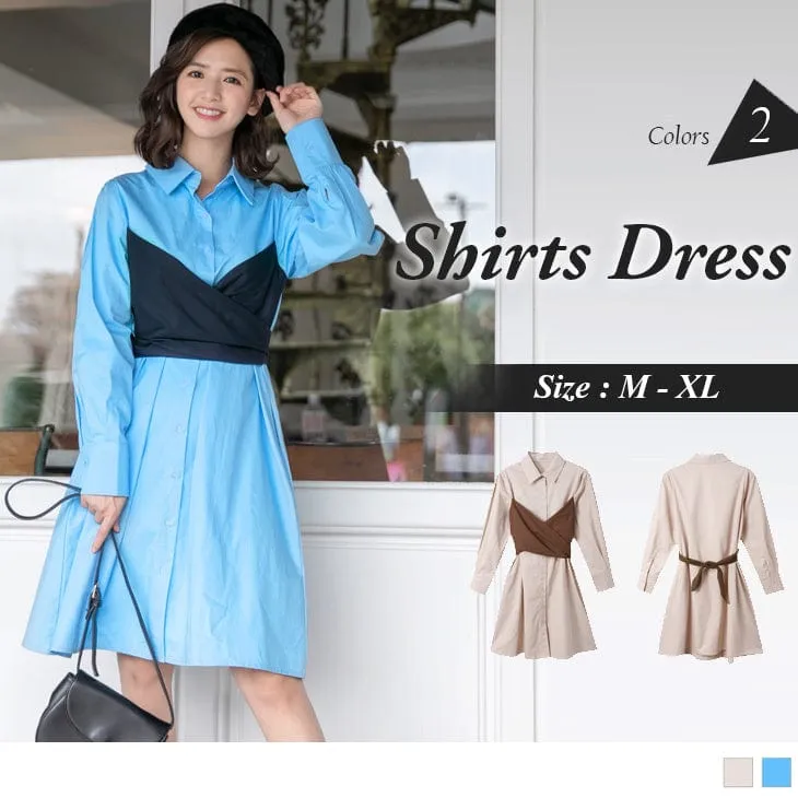 LONG SLEEVE SHIRTS DRESS