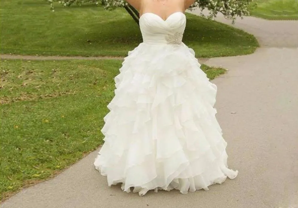 Organza Wedding Dresses at Bling Brides Bouquet - Online Bridal Store