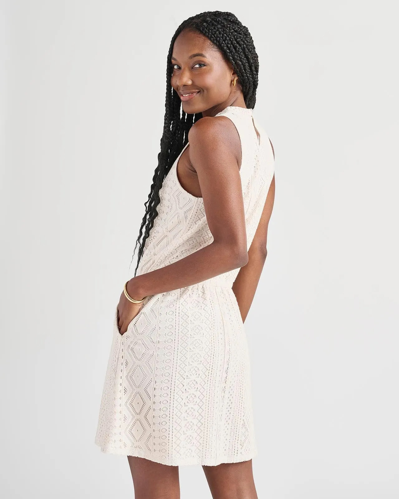 Paola Crochet Dress