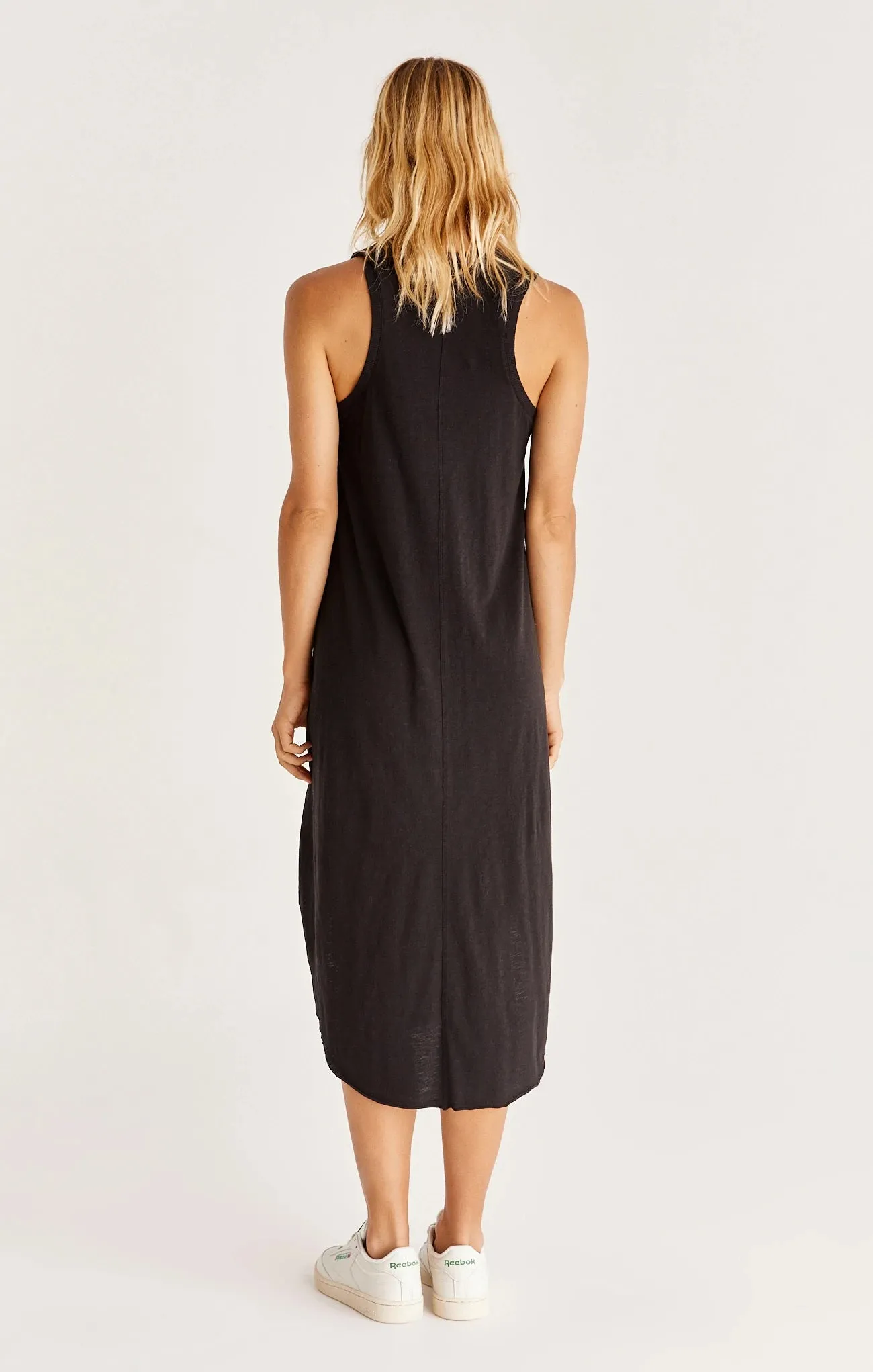 Reverie Midi Dress | Black, Bronze, Black Iris, Lavender Ash, Cactus, Dark Rosewood