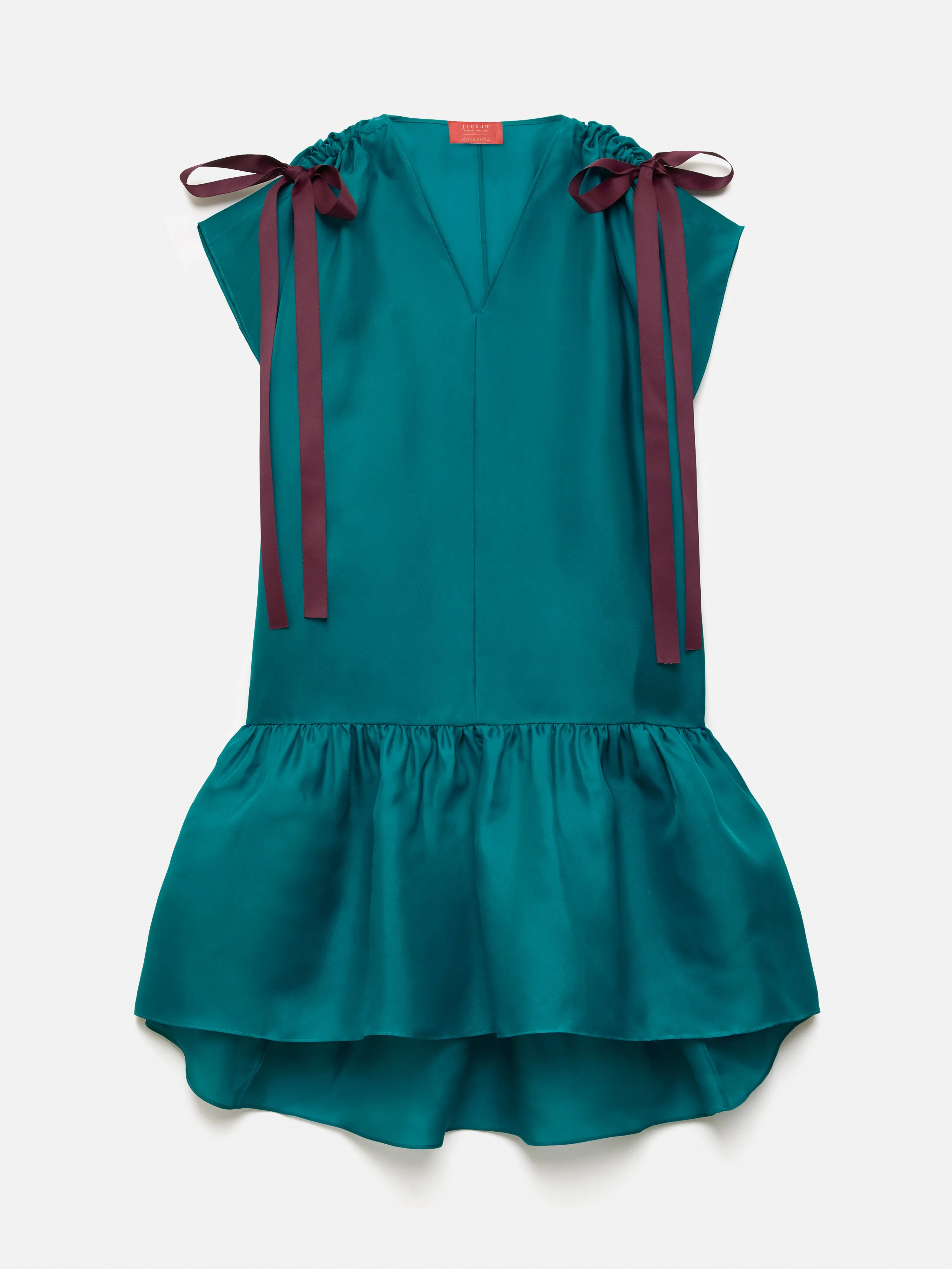 Roksanda Silk Gazar Dress | Teal