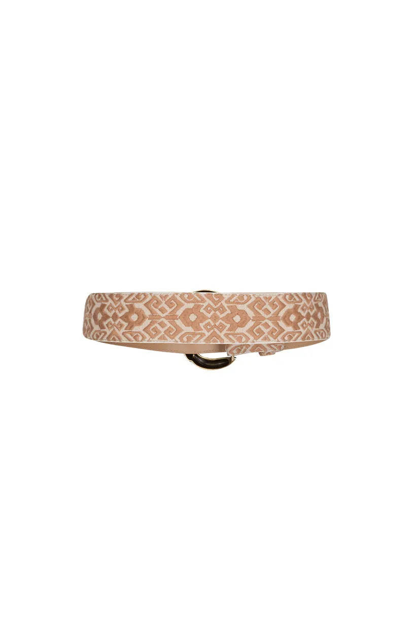 Rue Embroidered Belt