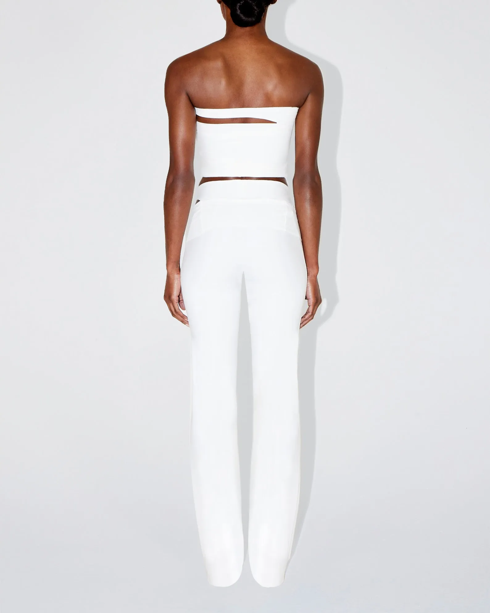 Sleek Stretch Tube Top | Bright White