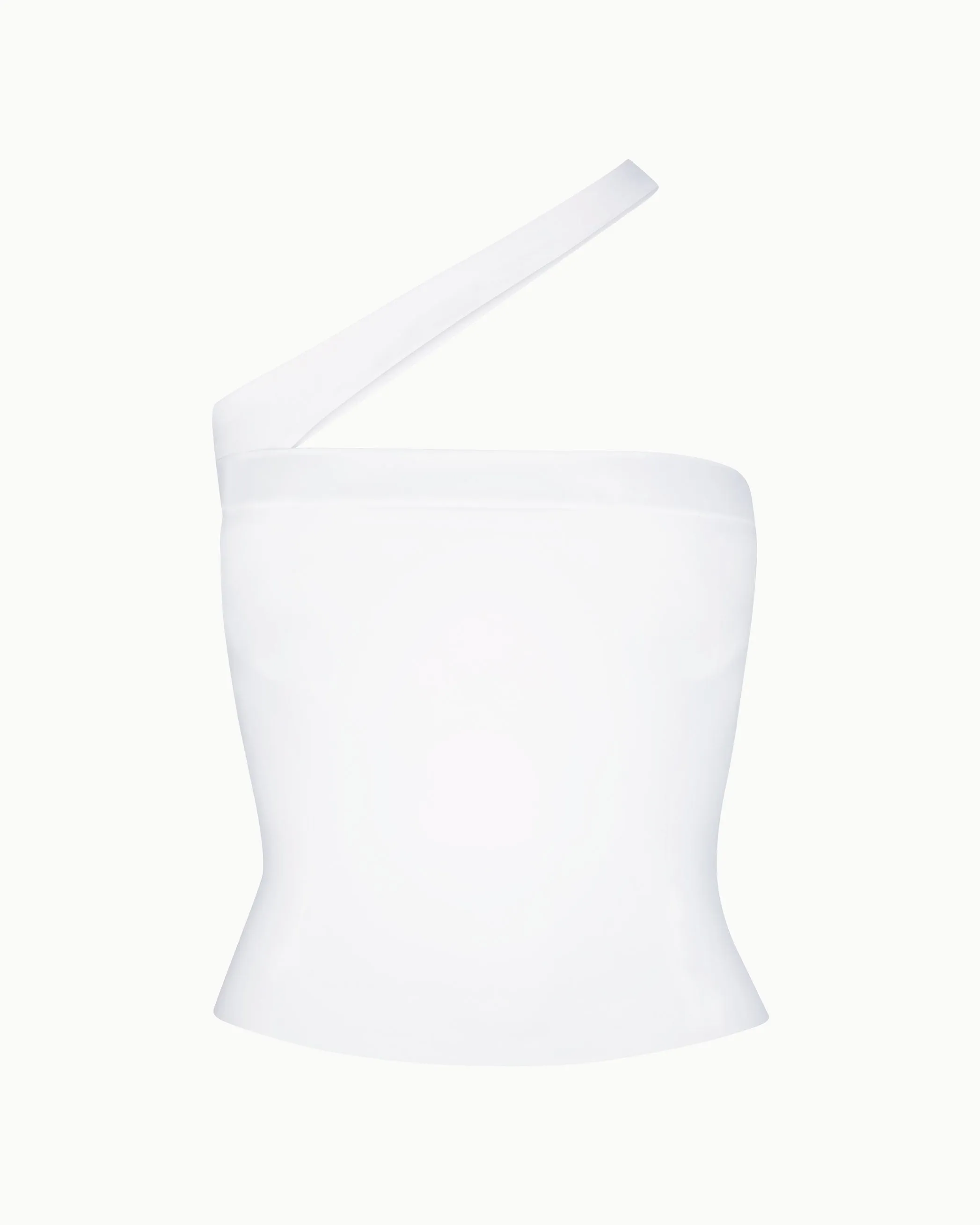 Sleek Stretch Tube Top | Bright White