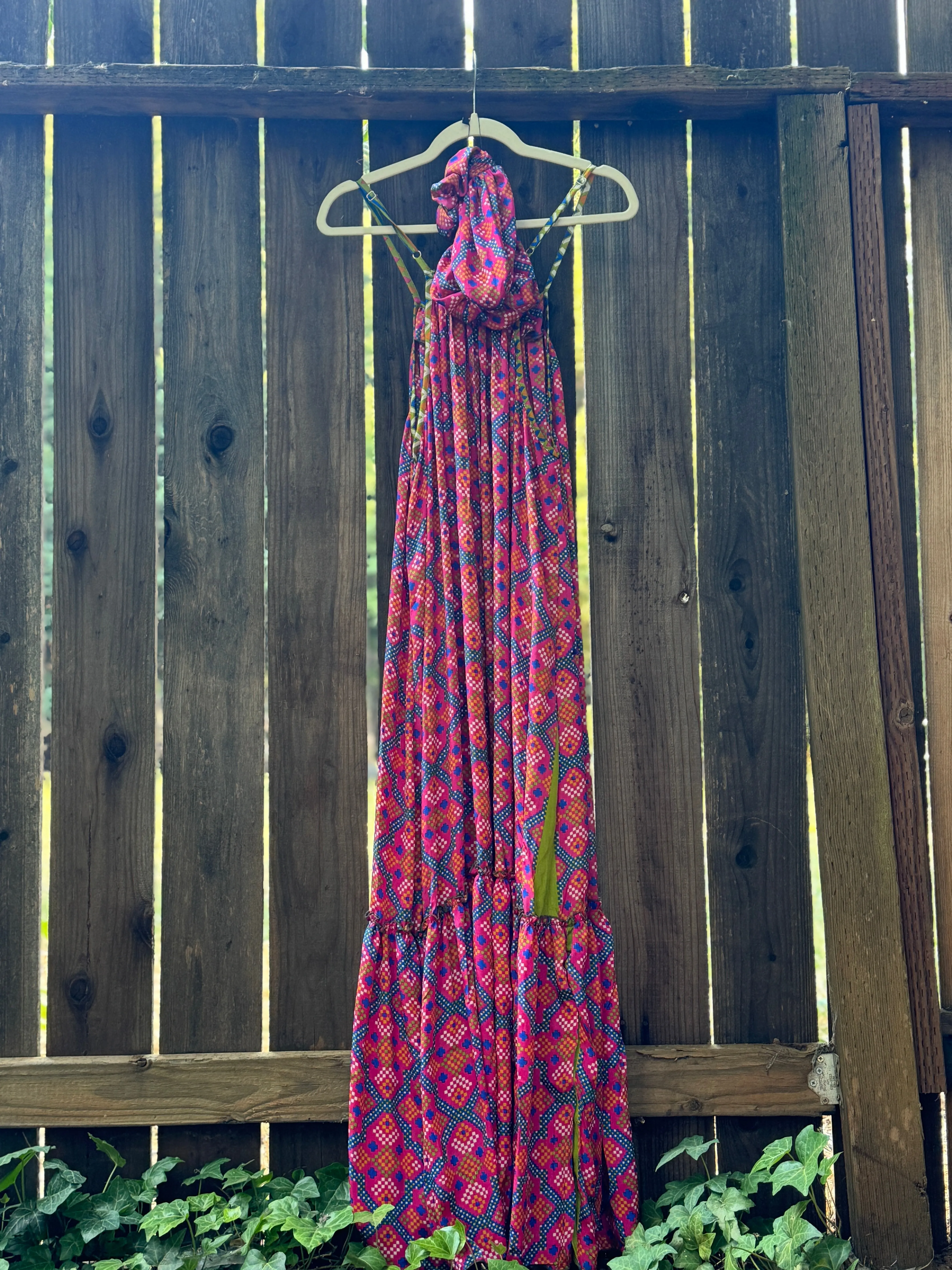 Topanga Maxi Dress - L - Handicraft