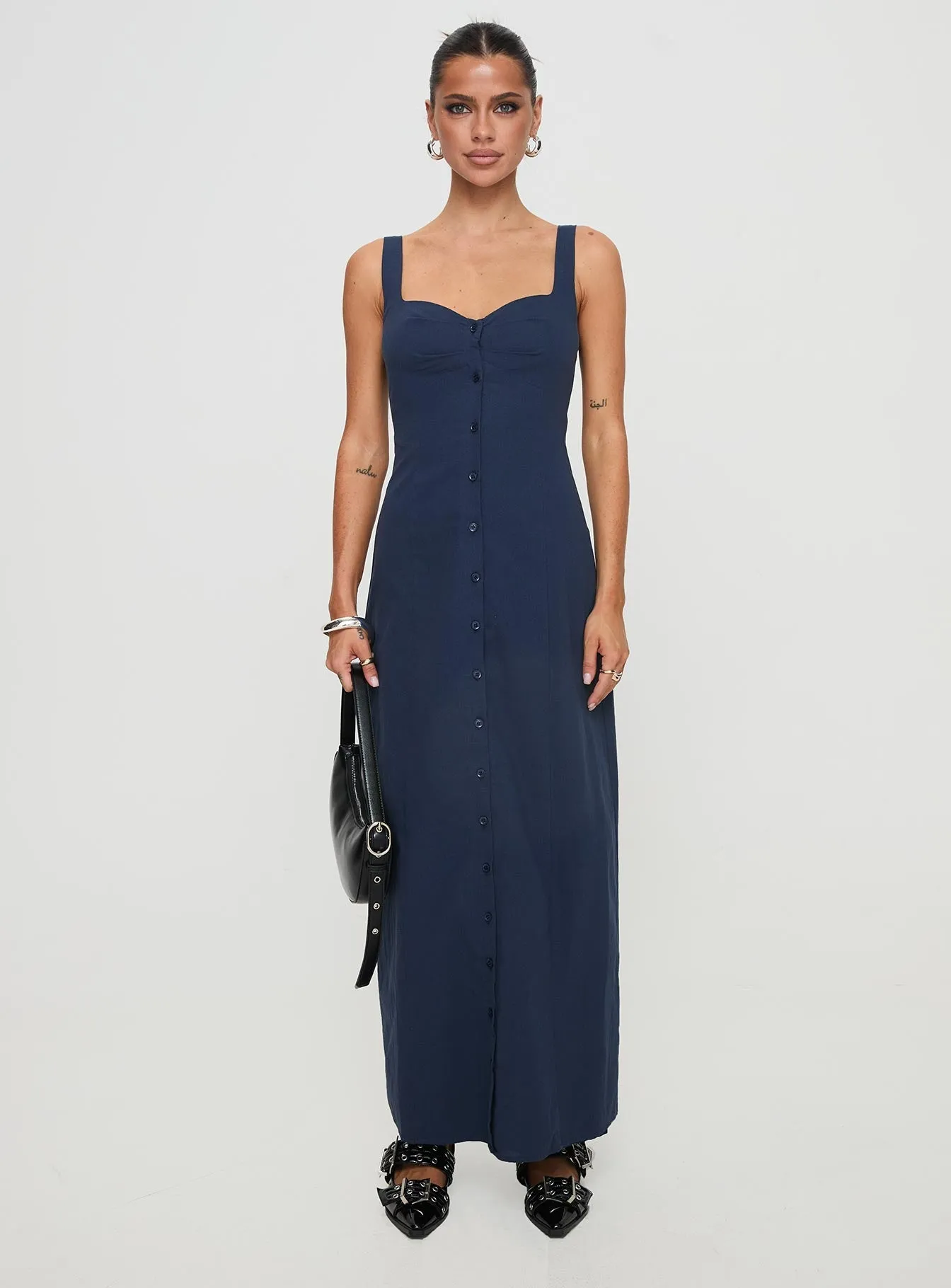 Vaugn Maxi Dress Navy