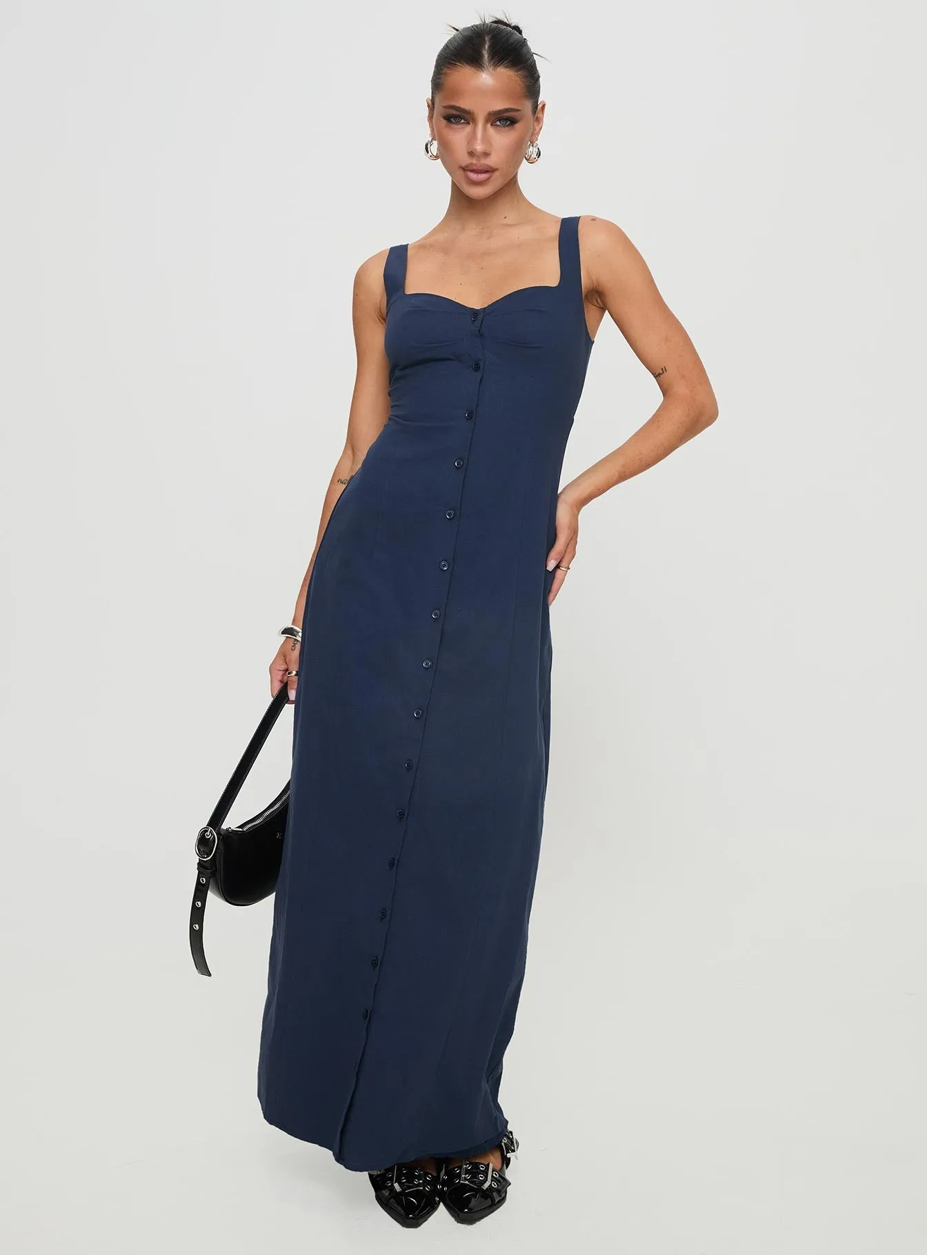 Vaugn Maxi Dress Navy