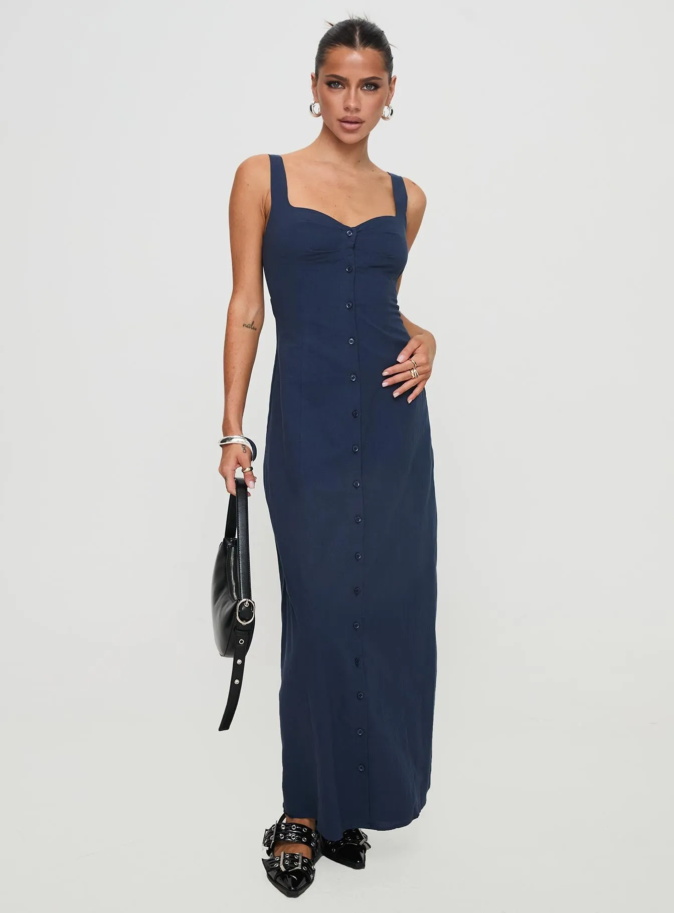 Vaugn Maxi Dress Navy